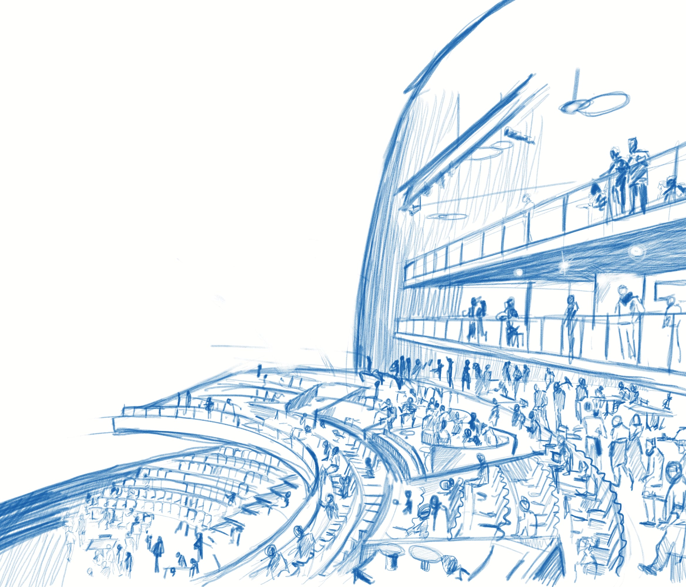 The Dome · interior, opening sequence